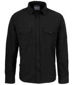 Craghoppers Expert Kiwi Long Sleeve Shirt - Black