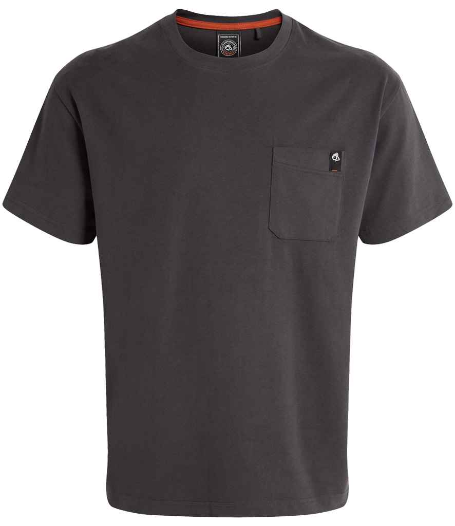 Craghoppers Workwear Wakefield Pocket T-Shirt - Carbon Grey