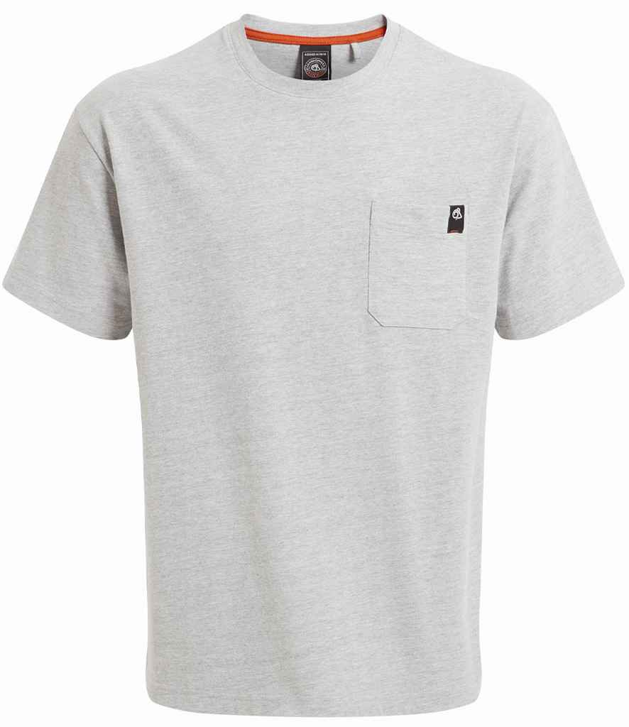 Craghoppers Workwear Wakefield Pocket T-Shirt - Soft Grey Marl