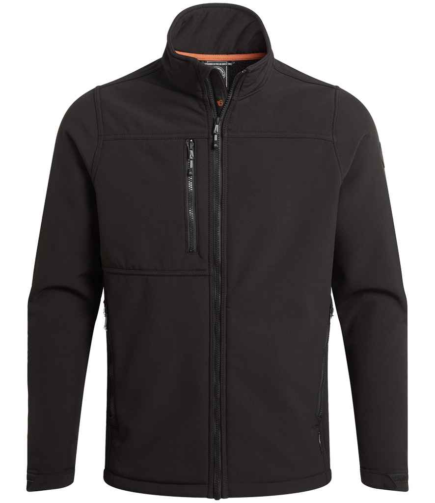 Craghoppers Workwear Whitby Soft Shell Jacket - Black