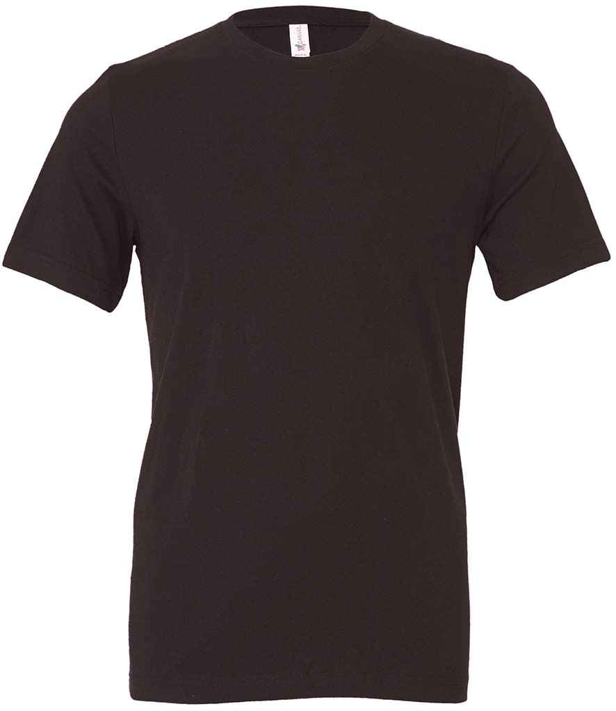 Canvas Unisex Crew Neck T-Shirt - Dark Grey Solid