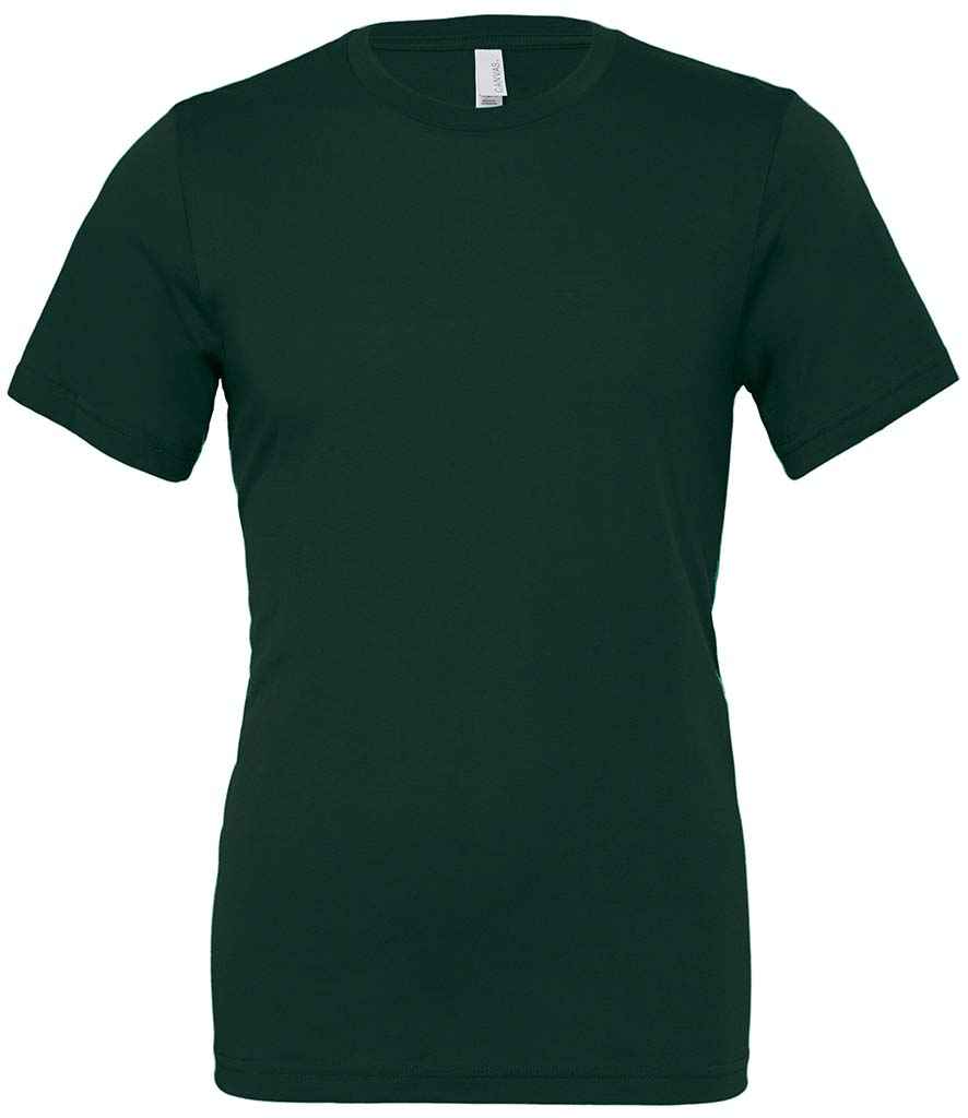 Canvas Unisex Crew Neck T-Shirt - Forest Green
