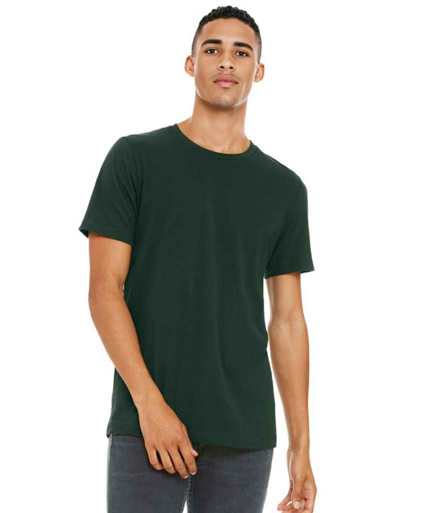 Canvas Unisex Crew Neck T-Shirt - Forest Green