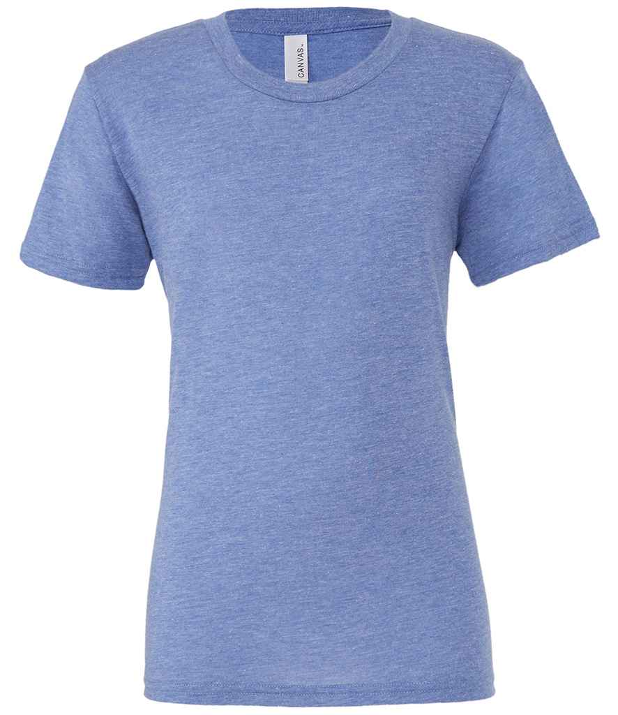 Canvas Unisex Tri-Blend T-Shirt - Blue Tri-Blend