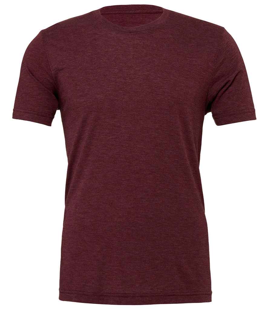 Canvas Unisex Tri-Blend T-Shirt - Maroon Tri-Blend