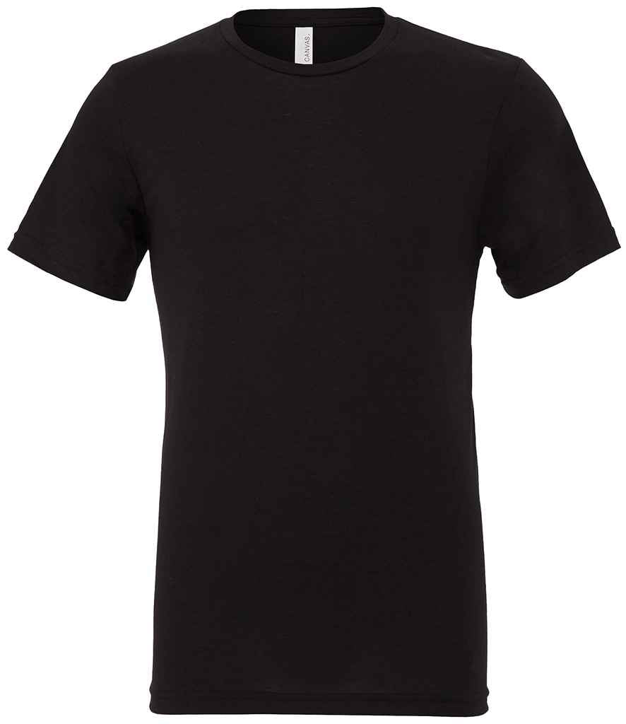 Canvas Unisex Tri-Blend T-Shirt - Solid Black Tri-Blend