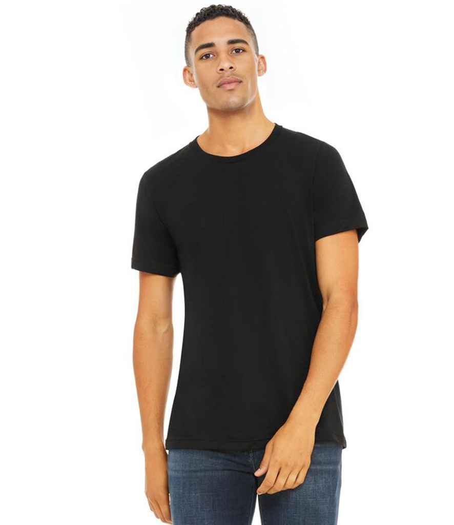 Canvas Unisex Tri-Blend T-Shirt - Solid Black Tri-Blend