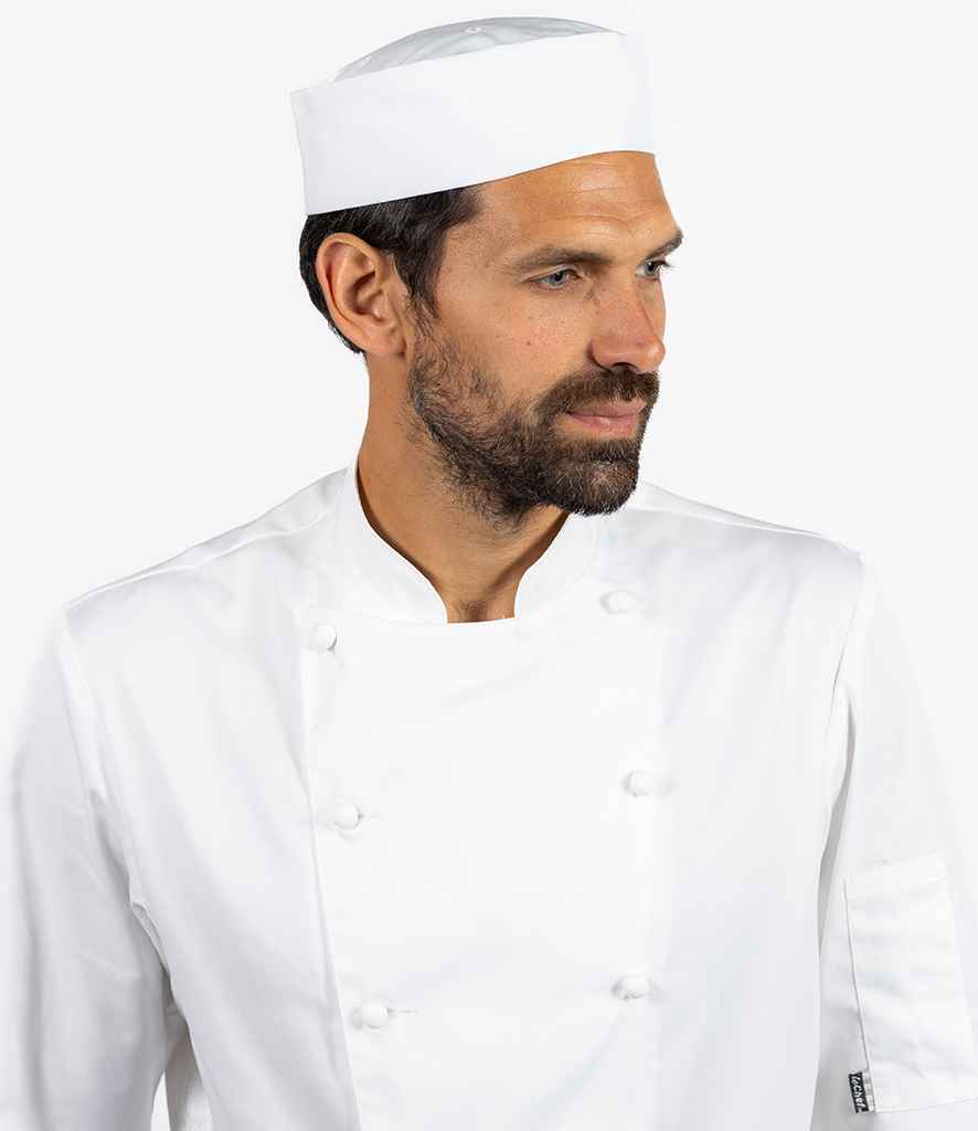 Dennys Skull Cap Double Band - White