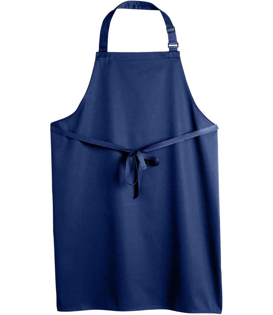 Dennys Polyester Bib Apron - Navy