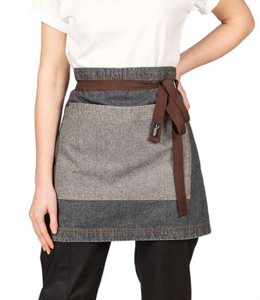 Dennys Denim Waist Apron - Black Denim