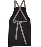 Dennys Cross Back Apron - Black