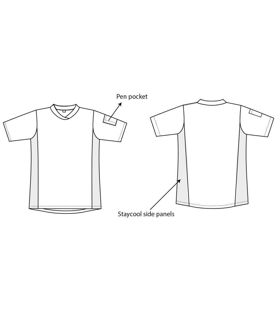 Dennys StayCool® Chef T-Shirt - White
