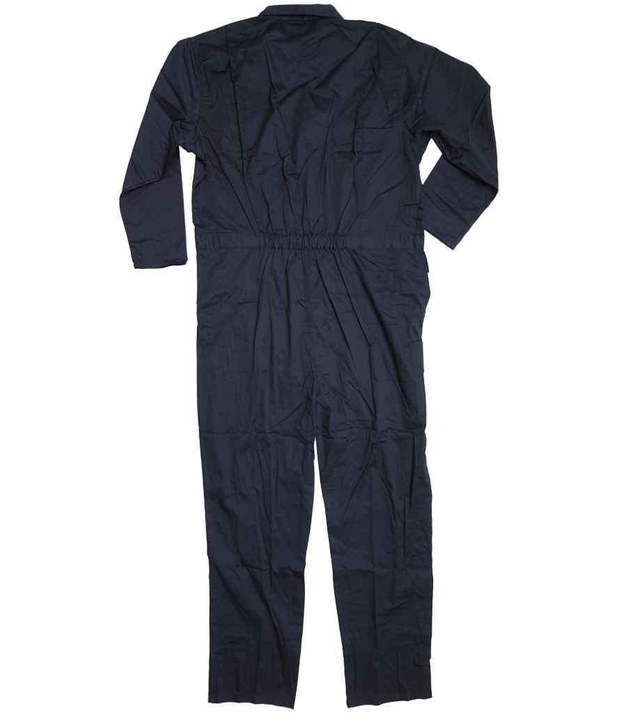 Warrior Stud Front Coverall - Navy