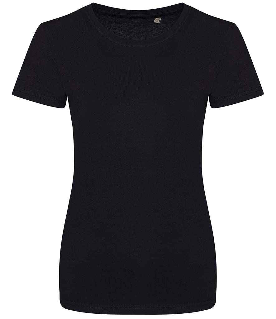 Ecologie Ladies Cascades Organic T-Shirt - Jet Black