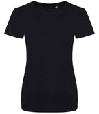 Ecologie Ladies Cascades Organic T-Shirt - Jet Black