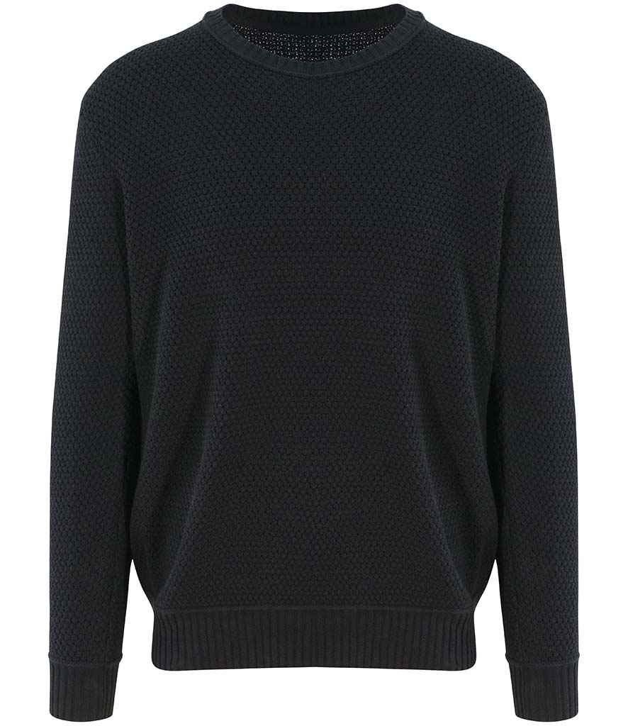 Ecologie Unisex Taroko Sustainable Crew Neck Sweater - Black
