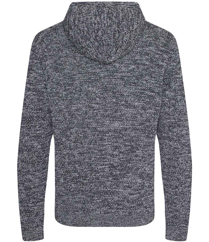 Ecologie Unisex Iguazu Sustainable Knitted Hoodie - Heather Grey/Charcoal