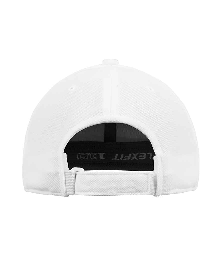 Flexfit Cool and Dry Mini Piqué Cap - White