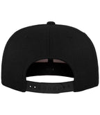 Flexfit Fitted Snapback Cap - Black