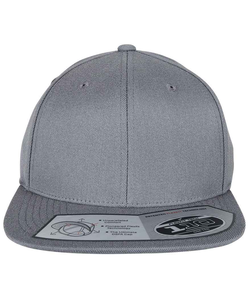 Flexfit Fitted Snapback Cap - Grey