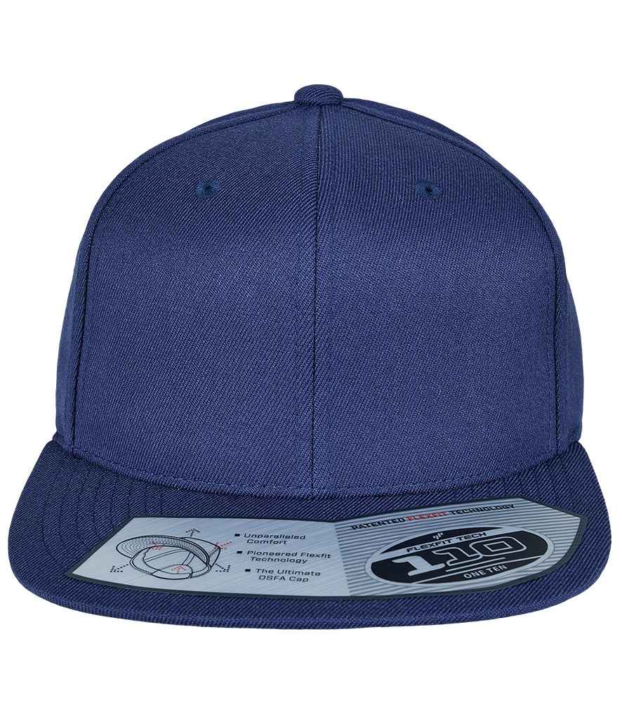 Flexfit Fitted Snapback Cap - Navy