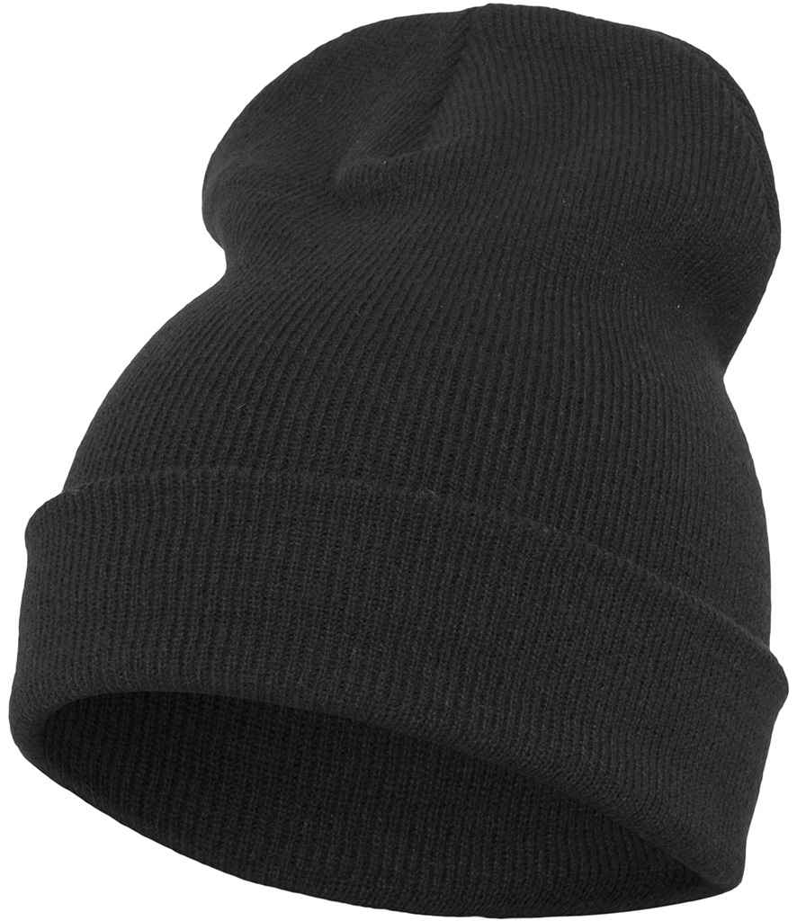 Flexfit Heavyweight Long Beanie - Black