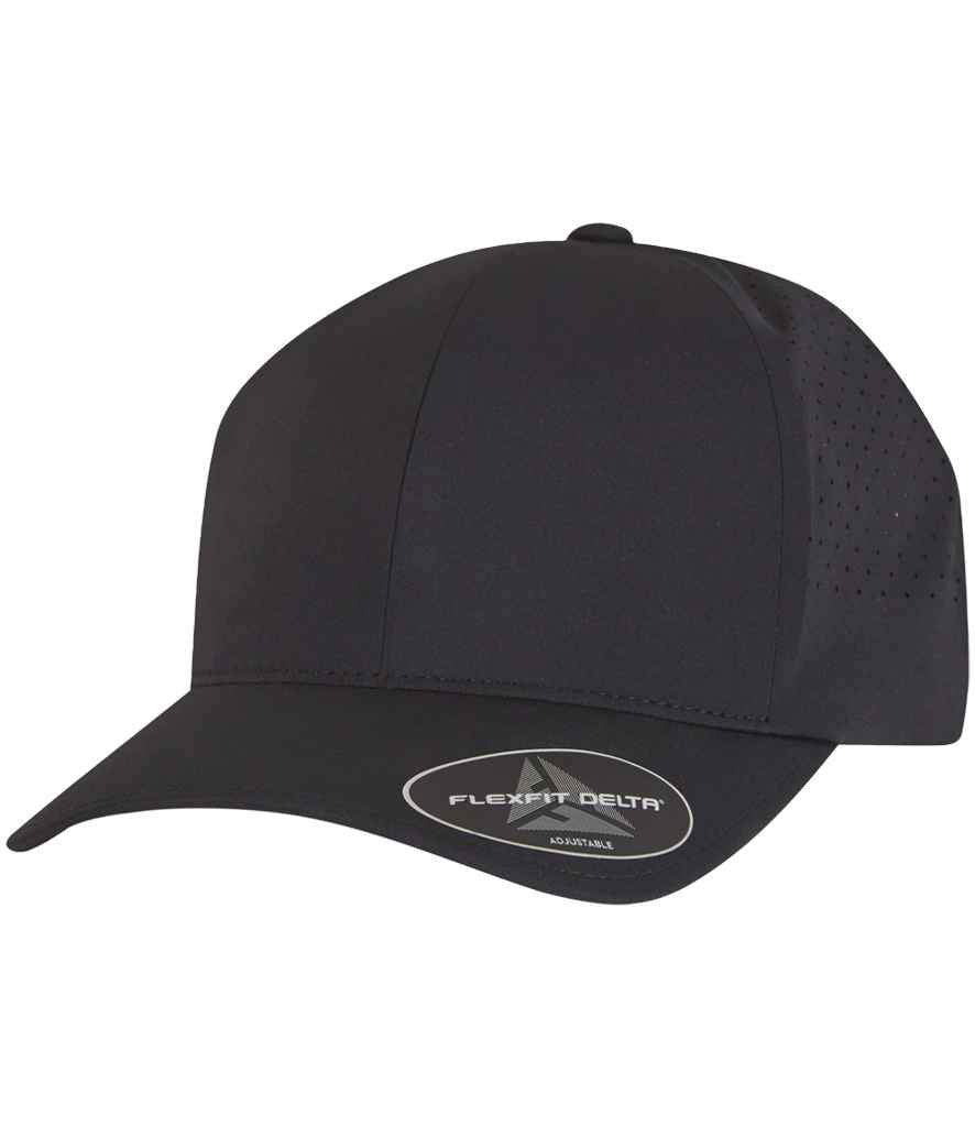 Flexfit Delta® Snapback Cap - Black