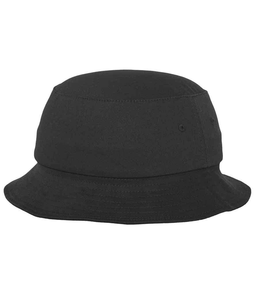 Flexfit Cotton Twill Bucket Hat - Black