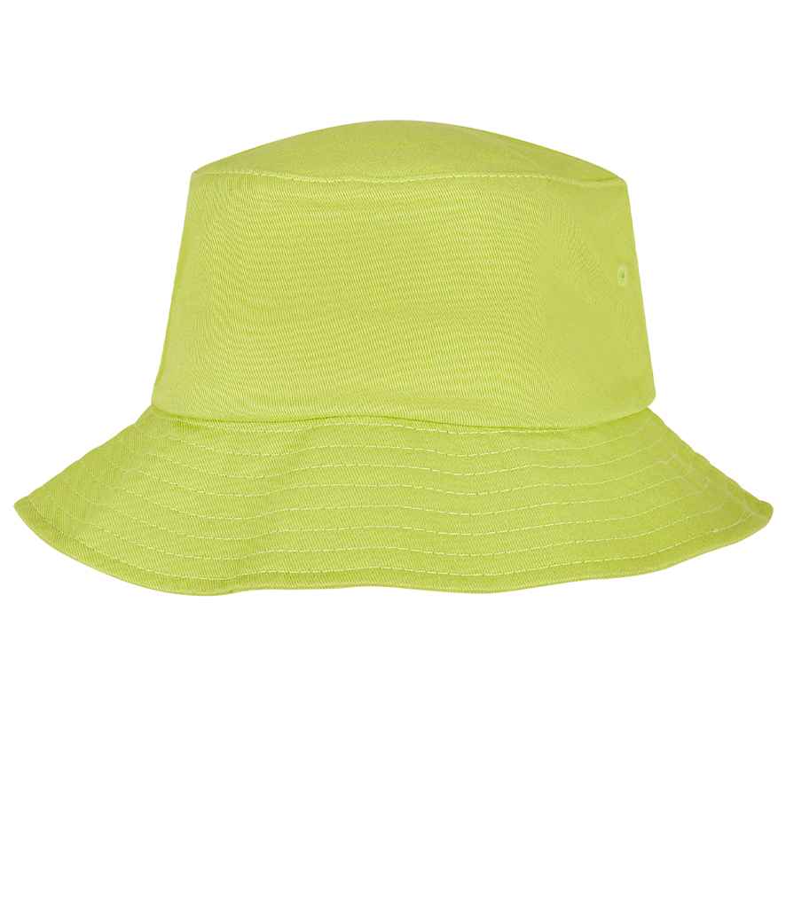 Flexfit Cotton Twill Bucket Hat - Green Glow