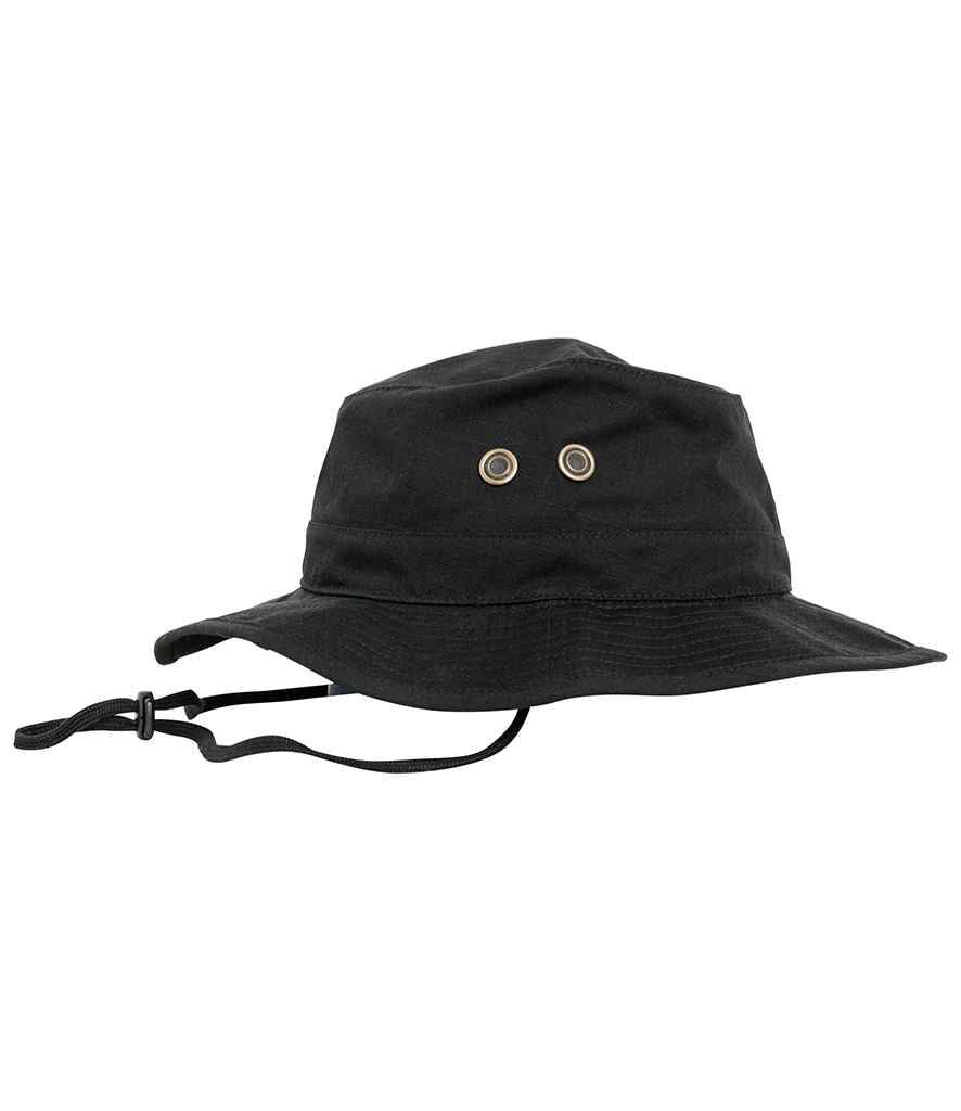 Flexfit Angler Hat - Black