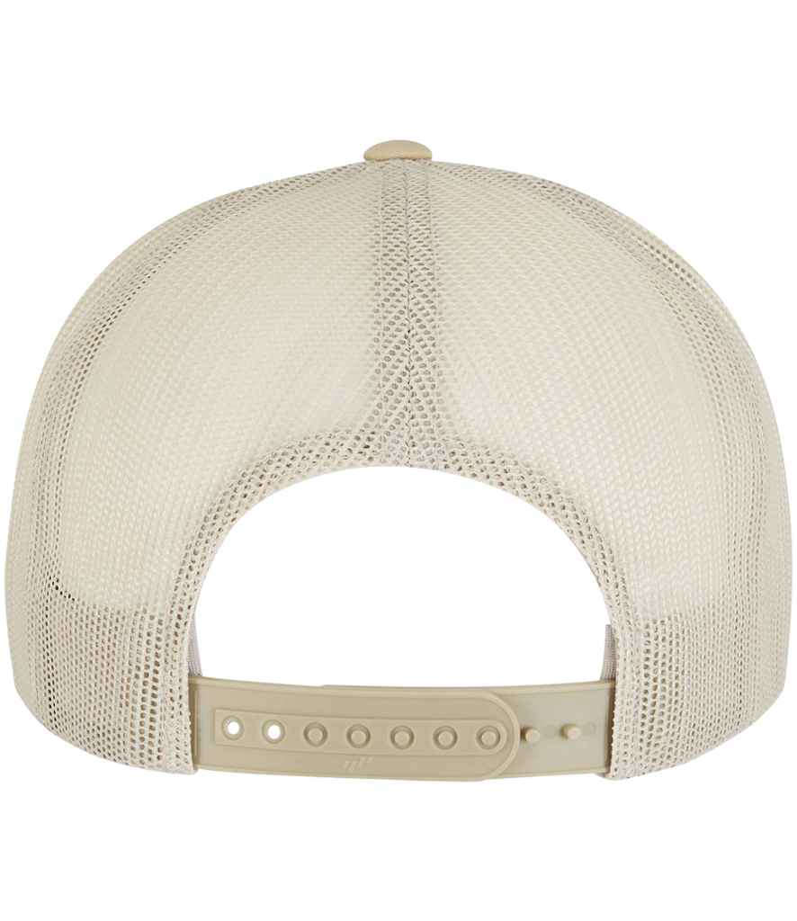 Flexfit Contrast Trucker Cap - Gold/White/Beige