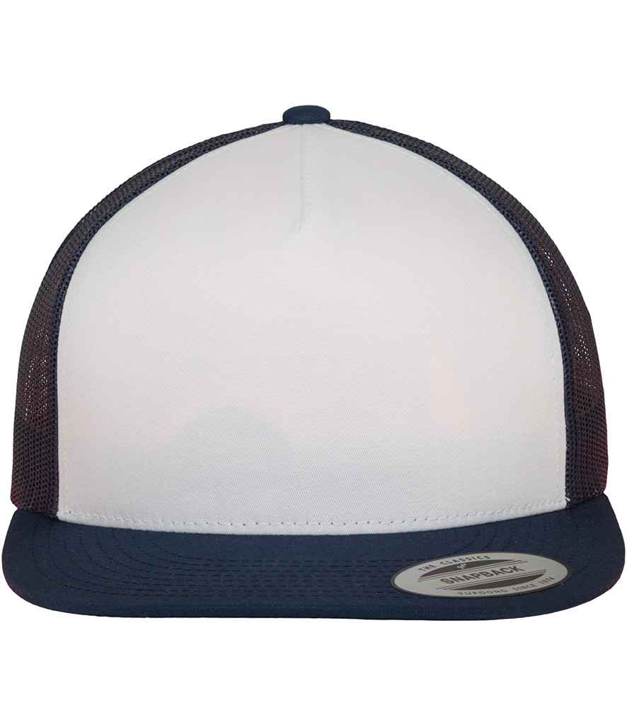 Flexfit Contrast Trucker Cap - Navy/White
