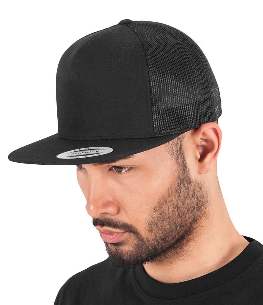 Flexfit Classic Trucker Cap - Black