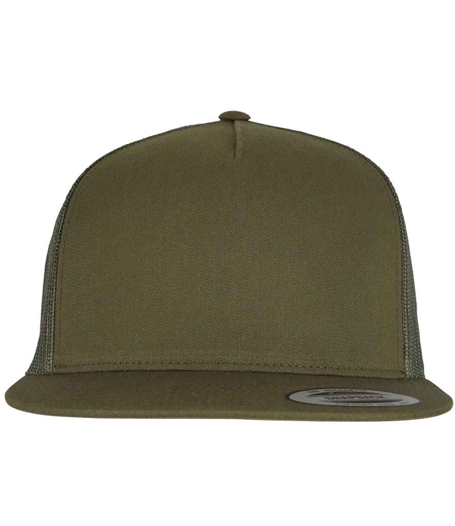Flexfit Classic Trucker Cap - Moss Green