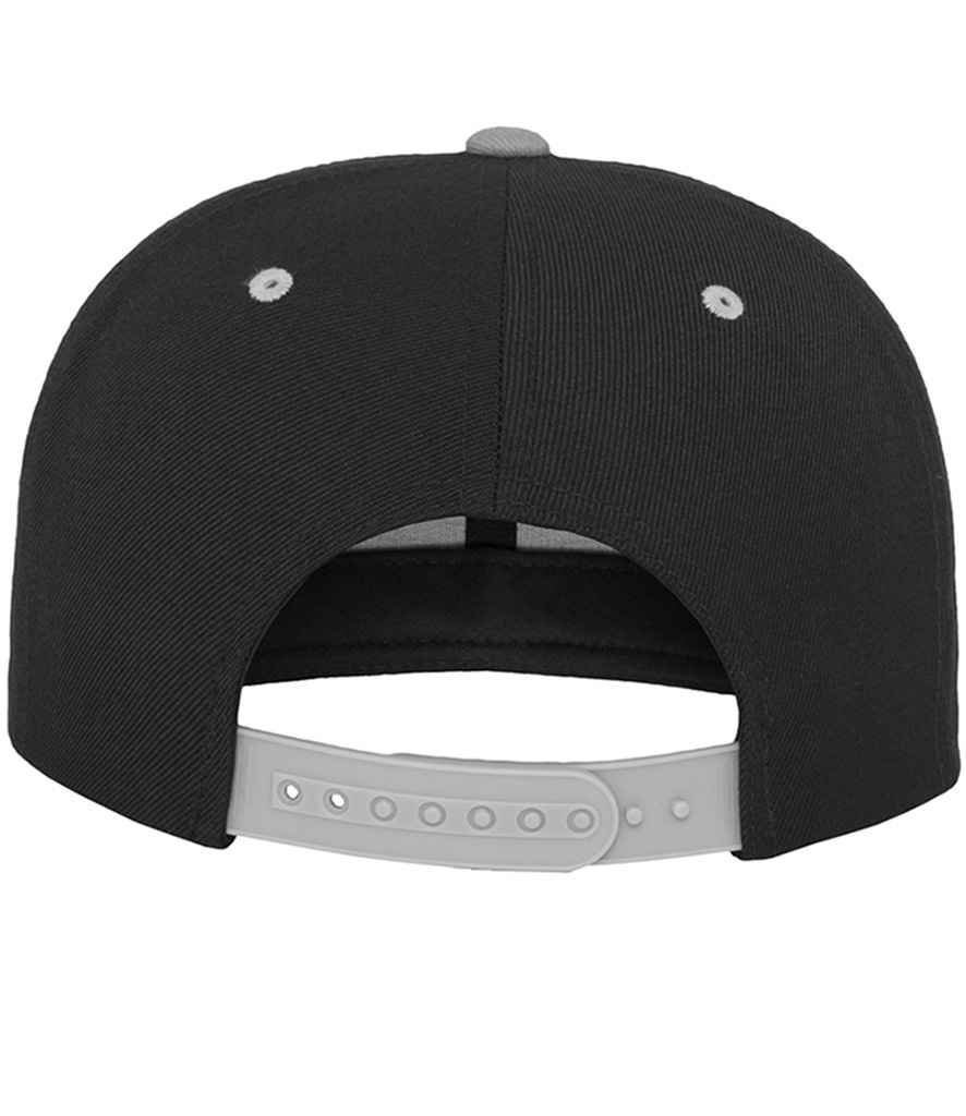 Flexfit Two Tone Classic Snapback Cap - Black/Silver