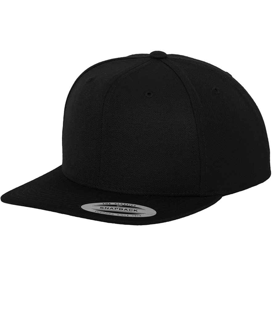 Flexfit Classic Snapback Cap - Black