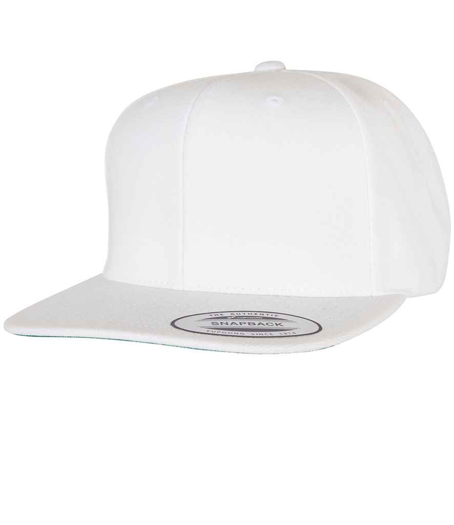 Flexfit Classic Snapback Cap - White