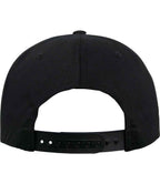 Flexfit Cotton Snapback Cap - Black