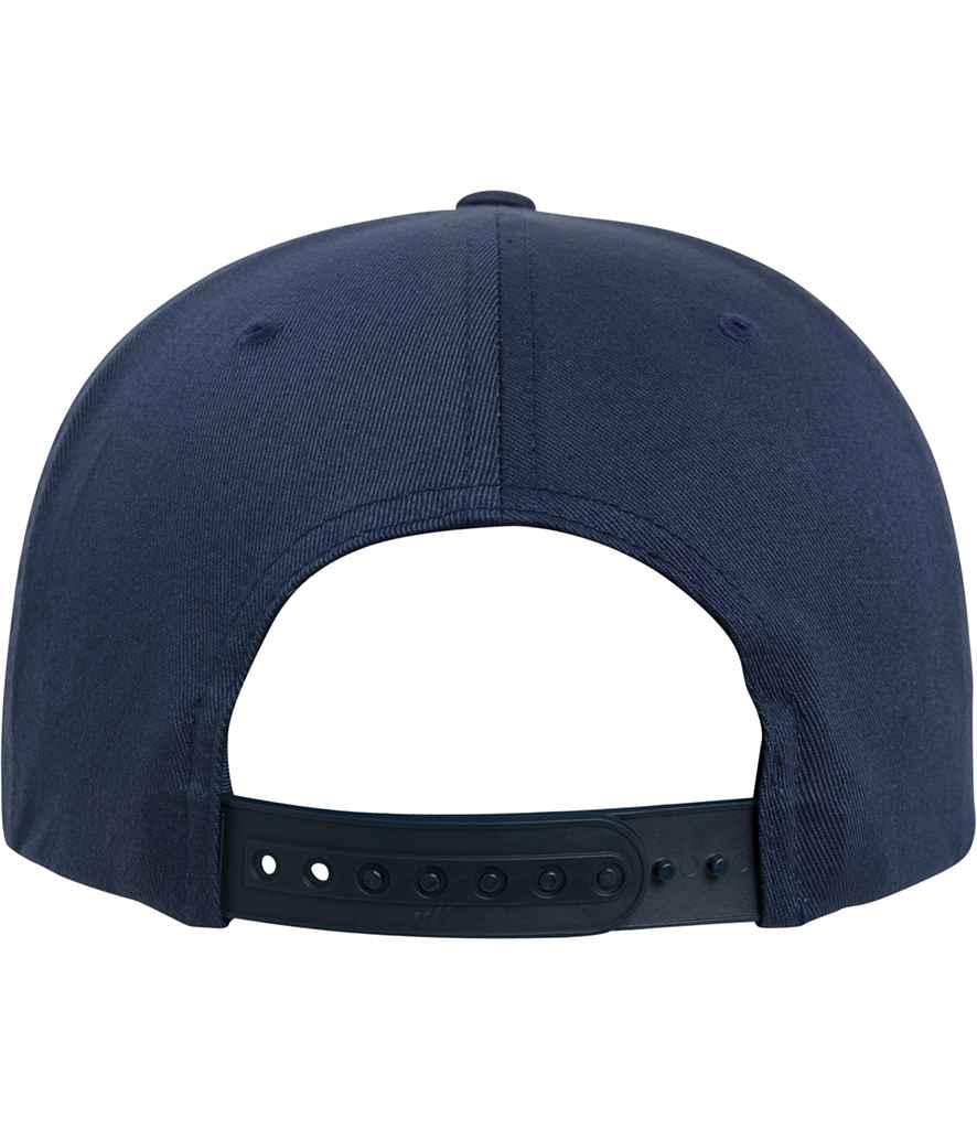 Flexfit Cotton Snapback Cap - Navy