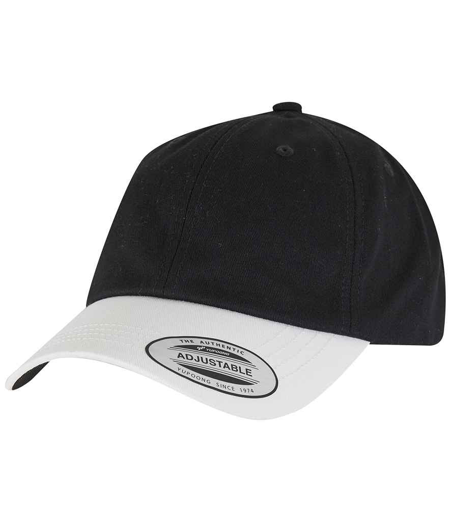 Flexfit Low Profile Two Toned Classic Cap - Black/White