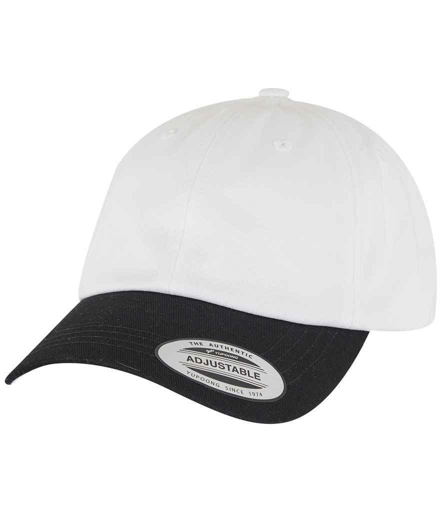 Flexfit Low Profile Two Toned Classic Cap - White/Black