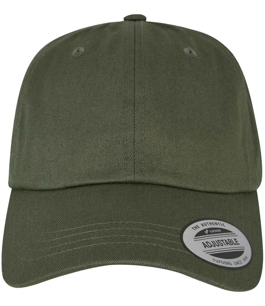 Flexfit Low Profile Cotton Twill Cap - Burnt Olive