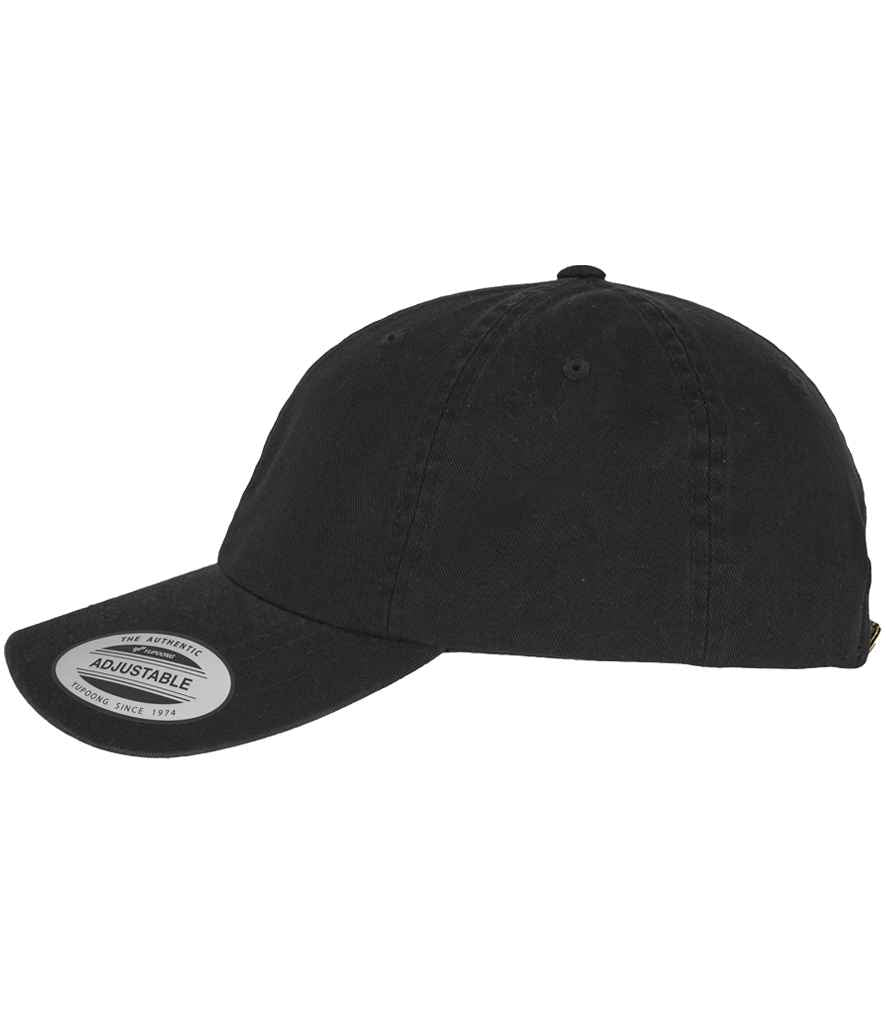 Flexfit Low Profile Garment Washed Cap - Black