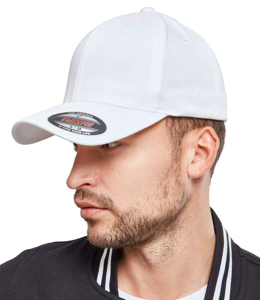 Flexfit Cotton Cap - White