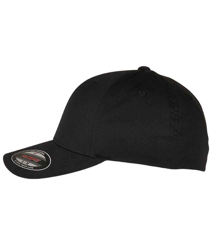Flexfit Polyester Cap - Black