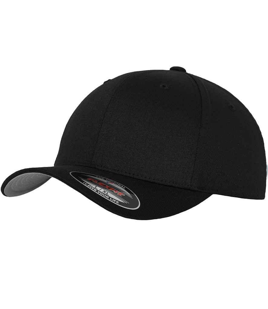 Flexfit Wooly Combed Cap - Black