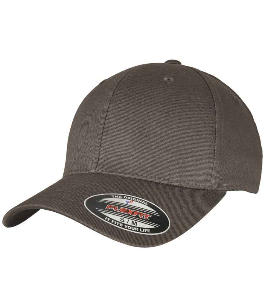 Flexfit Wooly Combed Cap - Dark Grey/Dark Grey