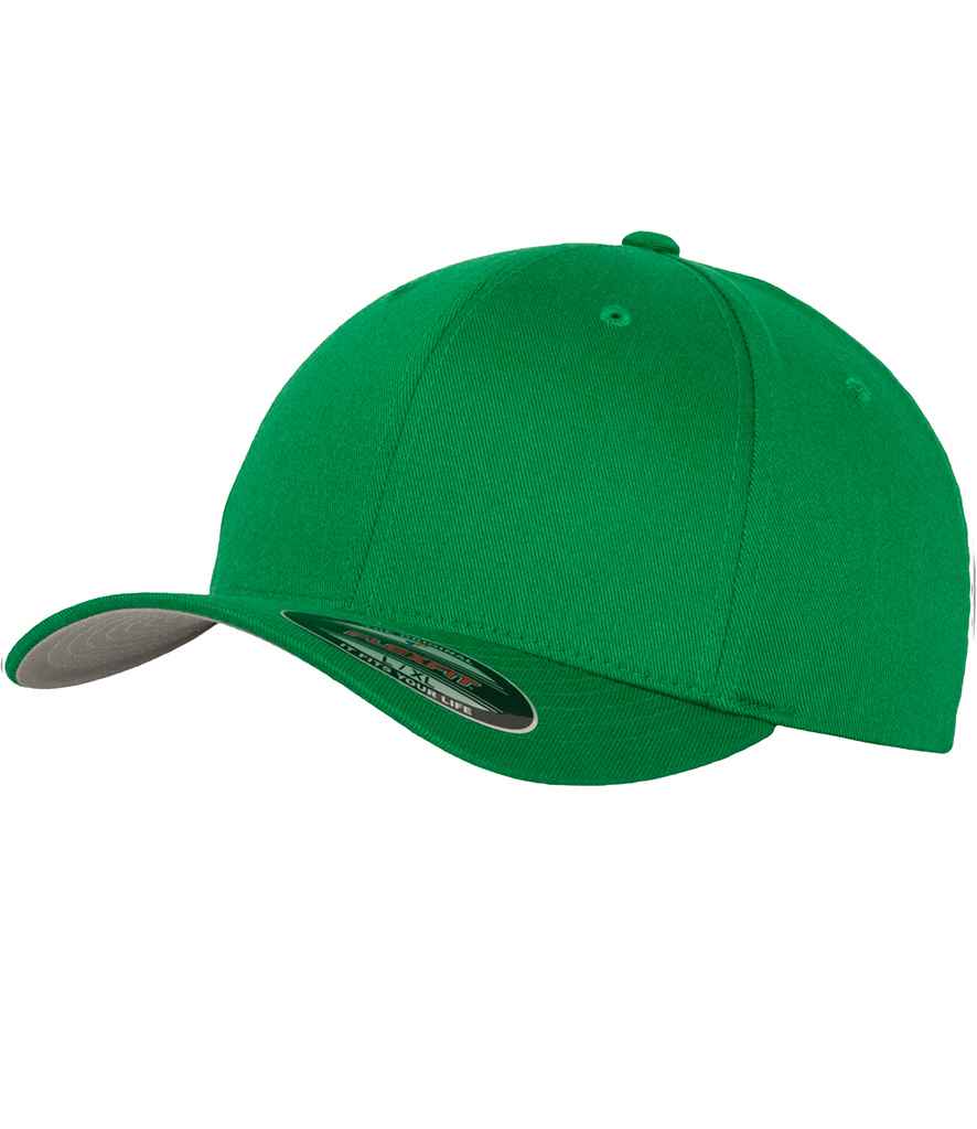 Flexfit Wooly Combed Cap - Pepper Green