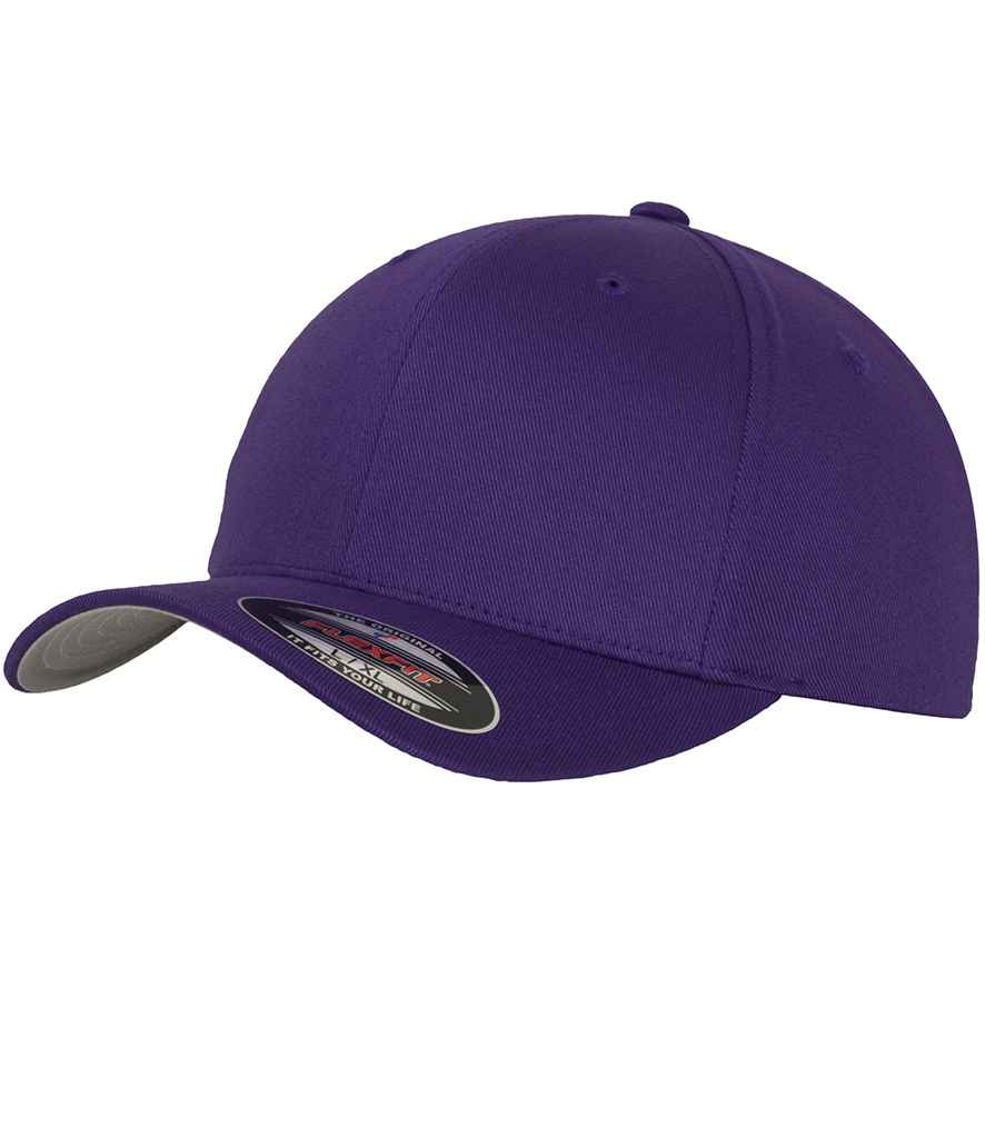 Flexfit Wooly Combed Cap - Purple