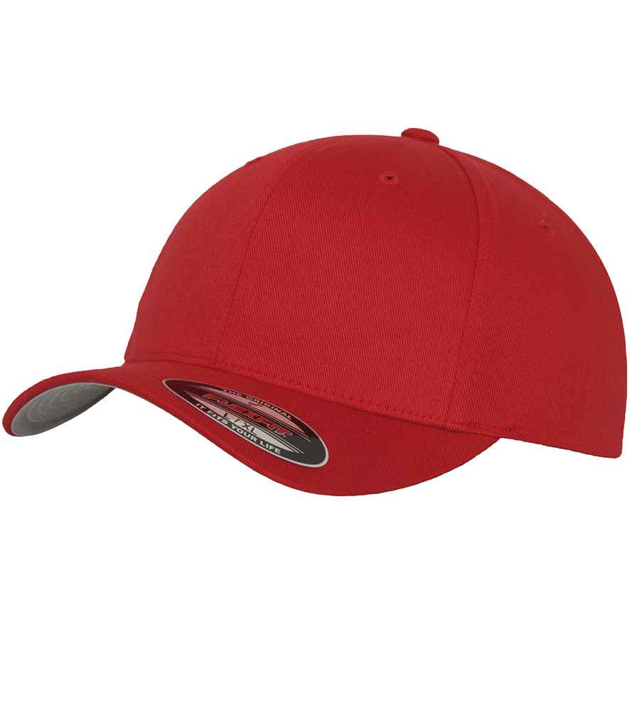 Flexfit Wooly Combed Cap - Red
